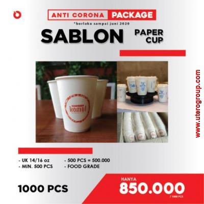 PROMO ANTI-CORONA - SABLON PAPPER CUP